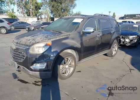 2016 Chevrolet Equinox Ltz z USA, uszkodzony, nr VIN 1GNALDEK4GZ100483